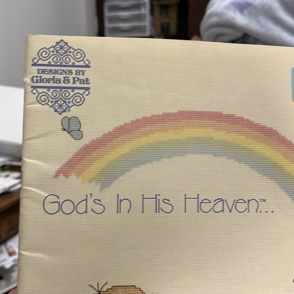 Set of 4 , Cross-Stitch Books, Angel Love, God’s In Heaven, Ziggy, & Precious - Picture 7 of 15